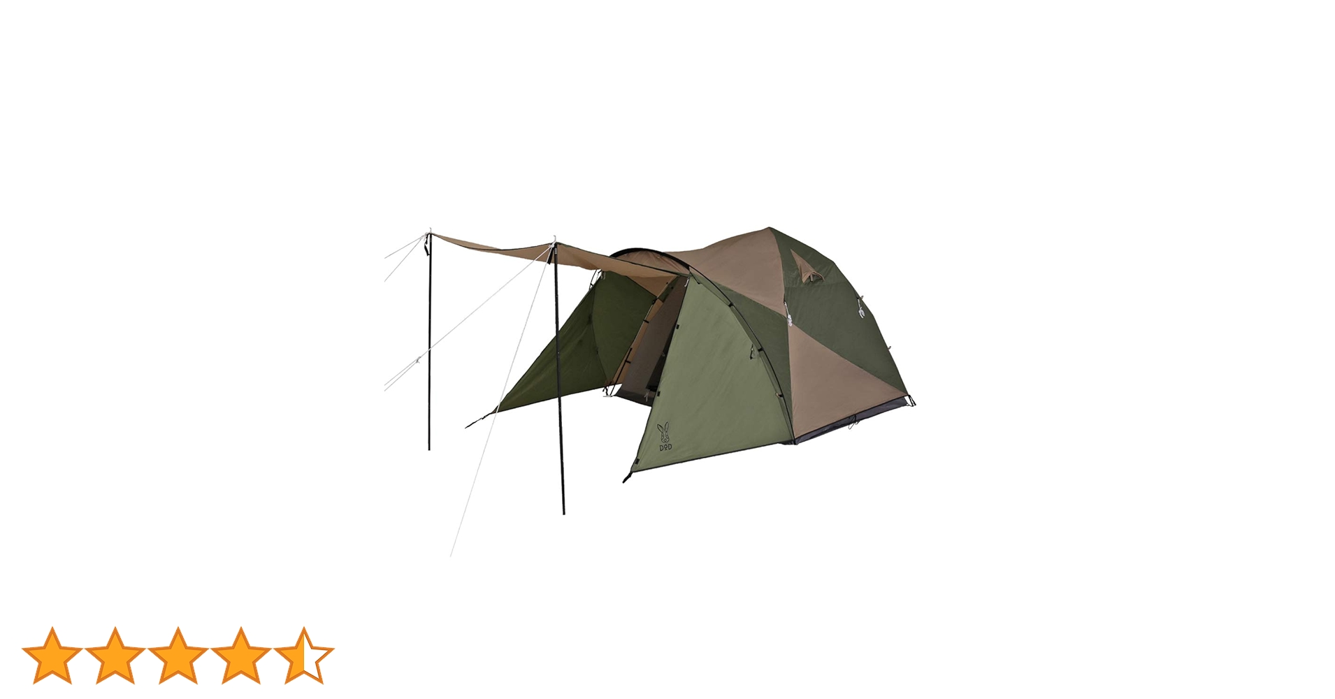 【未使用】DOD ザ・ワンタッチテントM T3-673-KH ザ・ワンタッチテントM（カーキ） T3-673-KH - DOD（ディーオー